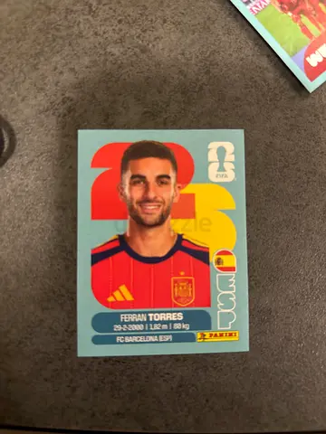 Panini World Cup Sticker - Fernando Torres (Spain) - Single Sticker
