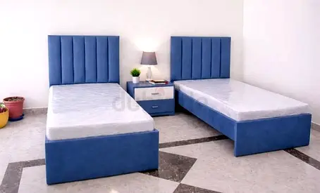 Brand New single bed with madical mattress more details call and WhatsApp