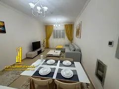 Luxury apartment, brand new, never before occupied. One bedroom, living room, and open balcony. Ajma