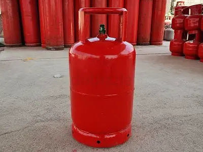 Red LPG Gas Cylinder - Standard Size