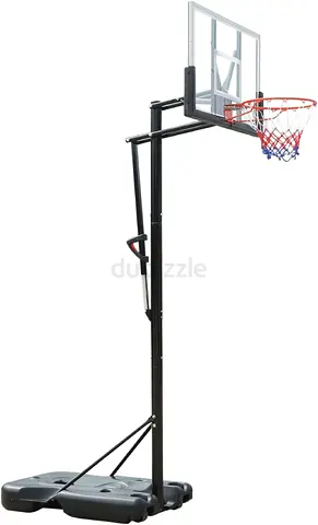Basketball Hoop 44 Inch Backboard 7.5 to 10ft Portable - 052
