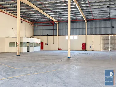 12,874 sq ft warehouse with 19 kW power capacity