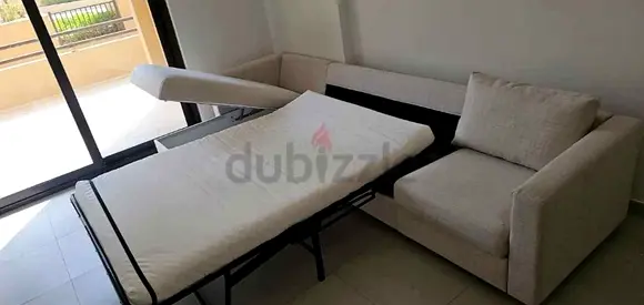 Like A brand New condition ikea vimle L'shape Sofa bed with storage beige color