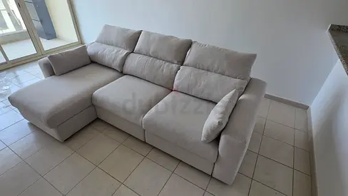 Comfortable Ikea Eskelstuna Sofa Bed with Storage beige