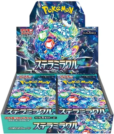 Pokemon Japanese stellar miracle booster box