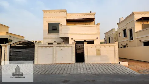 للبيع فيلا بعجمان الزاهيه 4غرف ماستر مجلس وصالة وغرفة خدامة تمليك حر لجميع الجنسيات وأمكانية التمويل البنكي