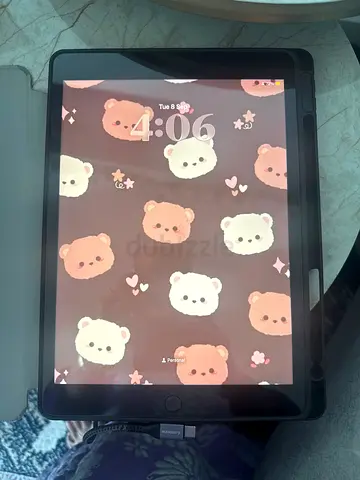 iPad (with Home button) in good working condition, includes case