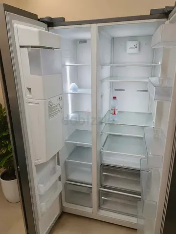 LG Side-by-side stainless steel Refrigerator good working condition