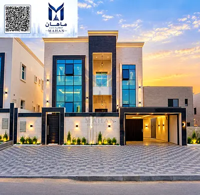 Super Deluxe 5 Bed Villa for Sale in Al Helio 2 Ajman | Twin Stone Facade | Built-in Wardrobes