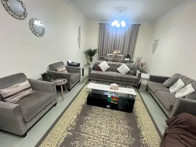 Complete Homes R Us Living Room Set – 3+2+1+1 + Coffee Table + 3 Side Tables