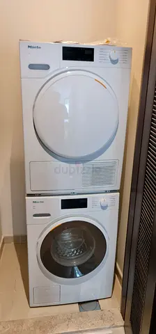 Miele 8kg Stacked Washing Machine and Dryer Set Latest Version 60cm