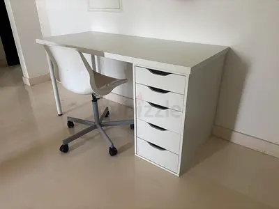 IKEA DESK AND CHAIR