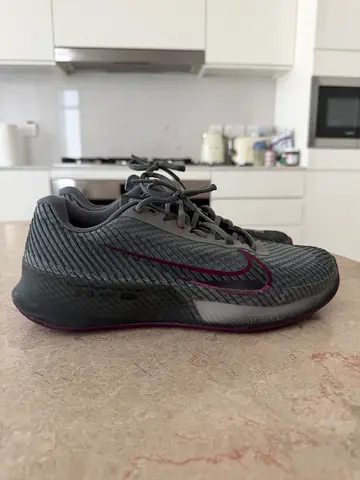 Nike Court Air Zoom Vapor 11 - Grey and Purple Performance Sneakers