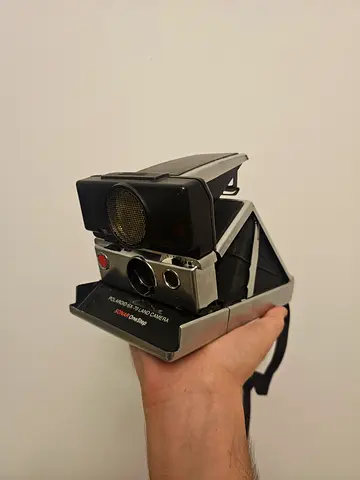 Vintage Polaroid SX-70 Sonar OneStep Land Camera - Folding Instant Camera