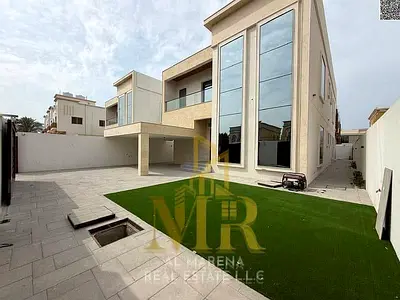 Villa for sale in Rawda 3 | 5 master bedrooms | Majlis and 2 living rooms | Yard | Includes electricity, water and air conditioning