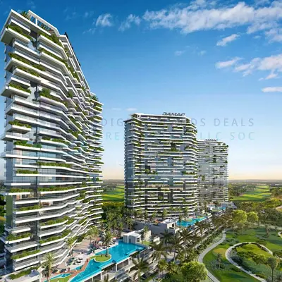 1BR Apartment | Furnished | Golf & Sea Views | Golf Greens 2 Tower A