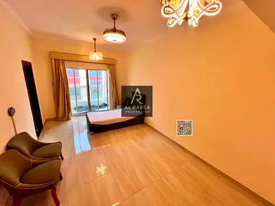 Fully Furnished Studio for Annual Rent in Al Jurf 2 Ajman Near Al Aqsa School