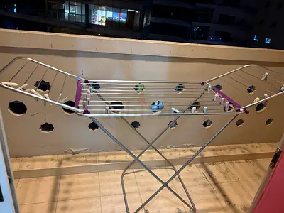 Foldable Clothes Drying Rack