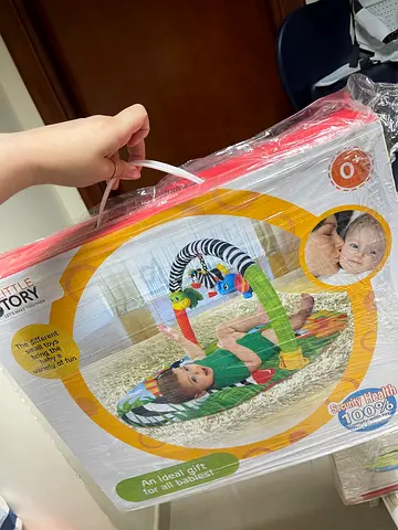 Baby Activity Play Gym Mat with Hanging Toys