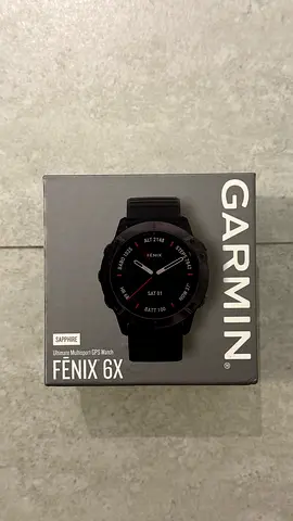 Garmin Fenix 6X Sapphire Multisport GPS Watch - Boxed