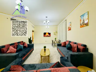 غرفه وصاله مفروش vip-ايجار شهري -خلف سيتي سنتر عجمان وبجوار مصرف عجمان موقع مميز