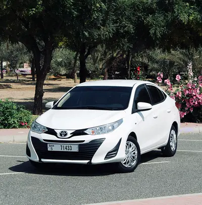 GCC TOYOTA YARIS 2020 MODEL AVAILABLE ON BANK FINANCE AND CASH BOTH!