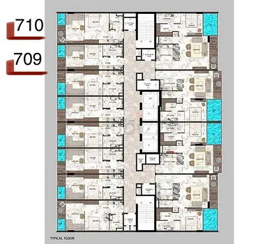 SKY LIVINGS BY PEACE HOMES | 2 ADJACENT STUDIOS | PRIVATE POOL | DIRECT OWNER