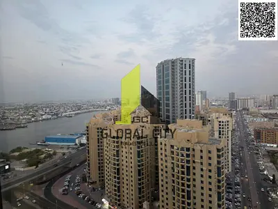 PARTIALLY OPEN VIEW 2 BEDROOM APARTMENT FOR SALE IN HORIZON TOWER , AJMAN , VACANT ON TRANSFER WITH