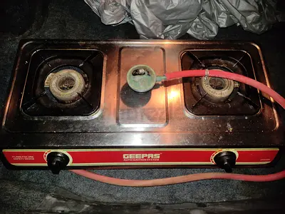 Gas Stove + hose + regulator