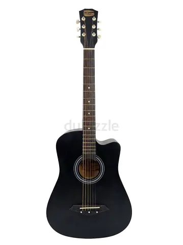 Brand New Acoustic guitar 38 inch with Capo, Extra strings & 2 Picks with Free Delivery