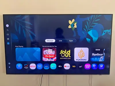 Samsung 55 Inch QLED TV, QE1D,100% Color Volume with Quantum Dot, 4K , Samsung TV Plus