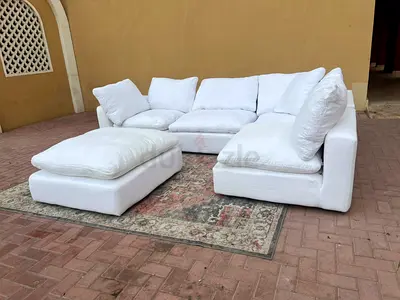 4_ piece's Modular Marina Home Sofa without footstool