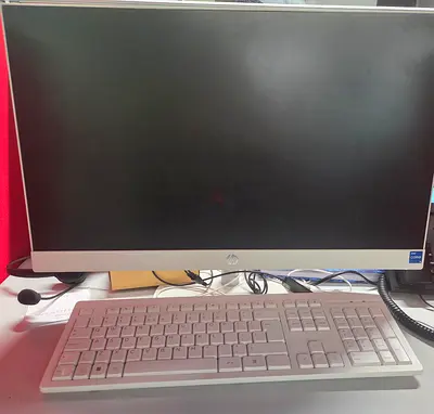 HP All-in-One Desktop with Keyboard and Headset - Ready to Use