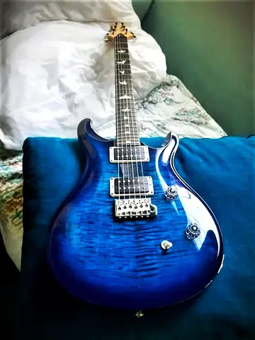 PRS USA - CE 24 in AAA Flame - Whale Blue