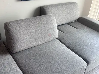 Haoley 4 Seater Sofa - Large Sofa with adjustable back