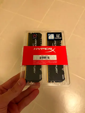 Kingston HyperX Fury RGB 16GB DDR4 3200MHz RAM – 2x8GB – Excellent Condition - Original Packaging