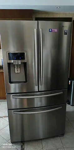 Samsung Double French Door Refrigerator with Water Dispenser Side By Side Latest Version big Capacit