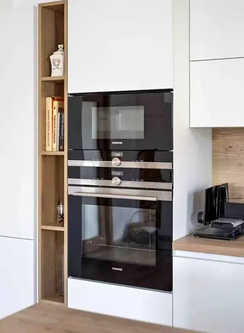 Siemens built-in oven with microwave set