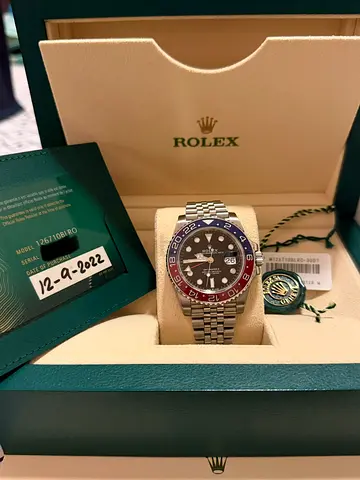 Rolex GMT Master 2 Pepsi