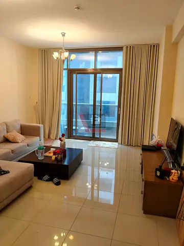 Fully furnished 1bhk Hall with balcony @50k with all facilities free gym 🏊pool