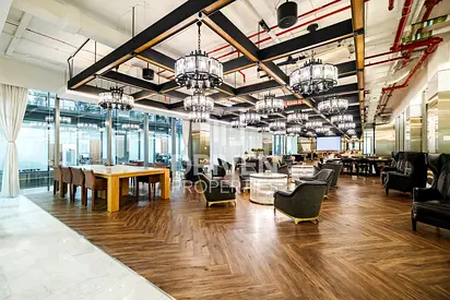 Furnished Office with Sheikh Zayed Road View