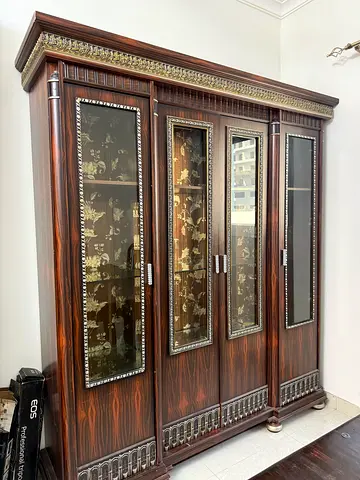 Wooden Display Cabinet — Good Condition