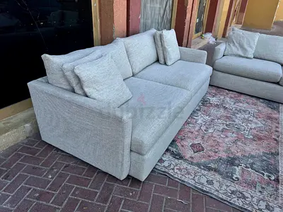 Crate&barrel Lounge deep 3+2 sofa