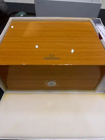 OMEGA wooden box
