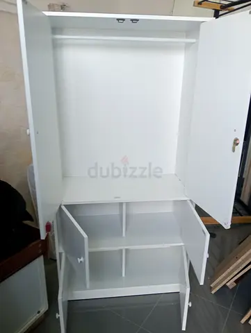 Two doors cupboard with storage  Box