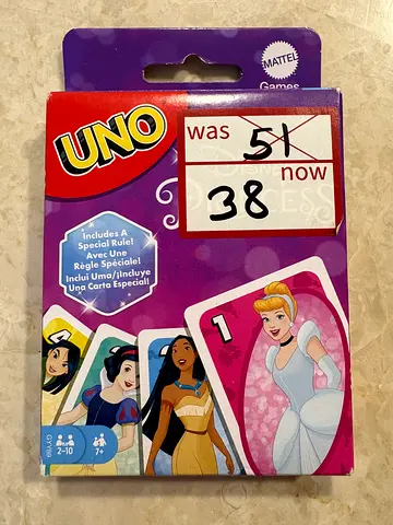 Uno Disney Princesses
