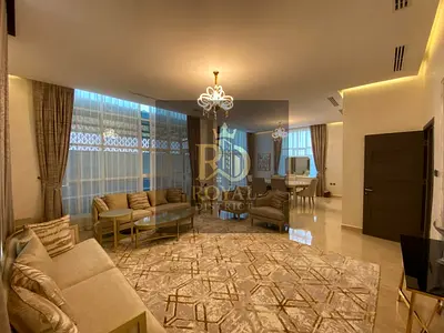 فرصة مميزة | فيلا 4 غرف نوم ماستر + مجلس + غرفه خادمه مؤثثة بالكامل | مسبح خاص | كراج كهربائي | تملك حر لجميع الجنسيات