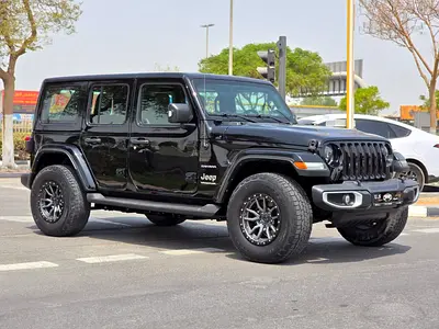 2023 Jeep Wrangler Unlimited Sahara | GCC Specs | Low Mileage