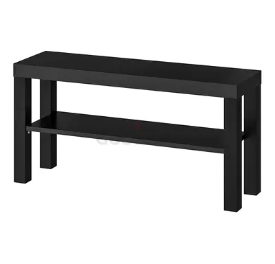 IKEA LACK TV Bench – Black-Brown