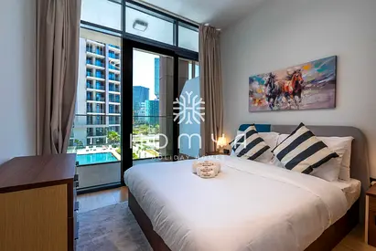Comfortable 1BR Apartment with Relaxing Pool View
